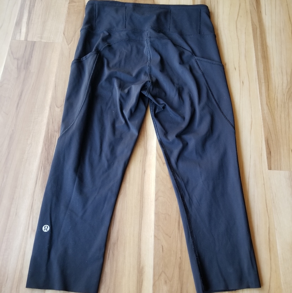 SOLD- Lululemon Fast and Free Crop - Picture 2 of 8